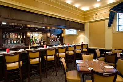Dyker Beach has an on-site restaurant with a kitchen separate from the one that handles catering in the other spaces.