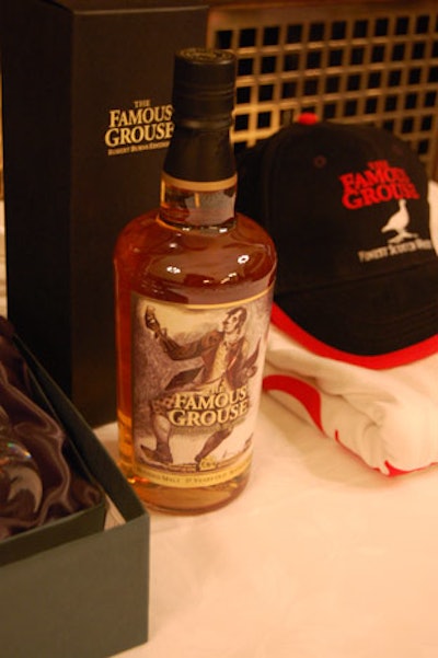 The drawing for a 37-year-old bottle of the Famous Grouse collected more than $2,100.