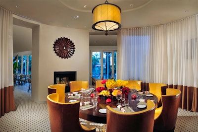 Fig's private dining room holds as many as 12.