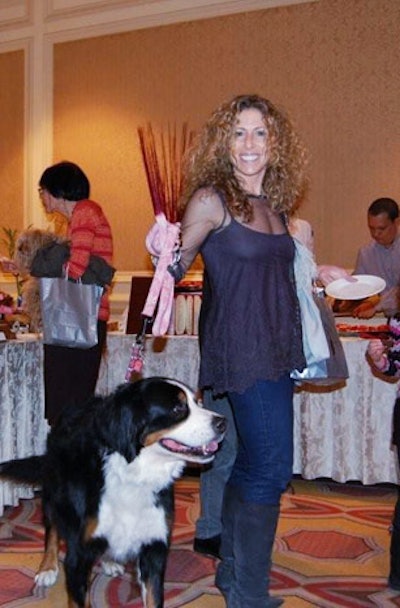 With few exceptions, the 300 dogs (and 400 guests) in the Ritz-Carlton Salon One space were well behaved.