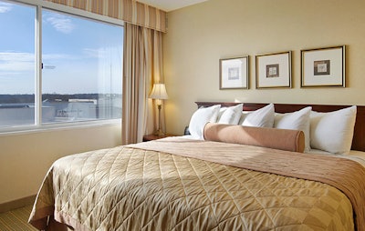 All 198 suites were updated with new carpet, wall coverings, and furnishings.