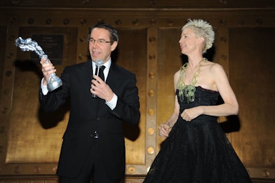 Karole Armitage presented Jeff Koons with the first annual Gone! Award.
