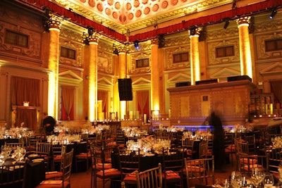 MF Productions's choice of Capitale was influenced by the need for a venue with in-house catering that could accommodate both the dance performance and live auction.