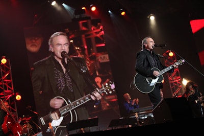Neil Diamond was named MusiCares' Person of the Year, and performed at the event.