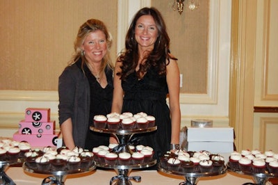 Georgetown Cupcake owners (and sisters) Sophie Lamontage and Katherine Kallinis donated desserts.