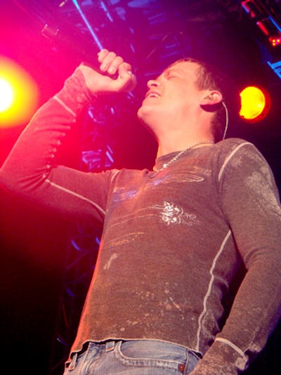 Nearly 8,800 concertgoers braved the freezing temperatures on Saturday night to see 3 Doors Down.