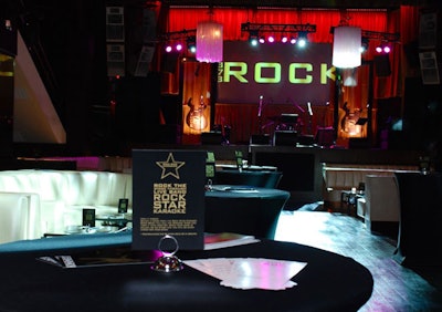 Navistar Inc. held its rock star-themed party for its Diamond Club members at LIV nightclub inside the Fontainebleau hotel.