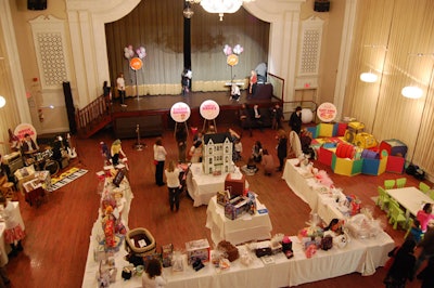 The fund-raiser included a silent auction and more than 10 interactive stations throughout the Capitol Event Theatre.