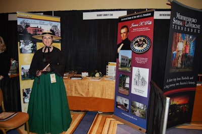 Fifty Tennessee venues were represented at the trade show.