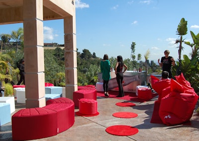Haven took over a private residence with sweeping city views.