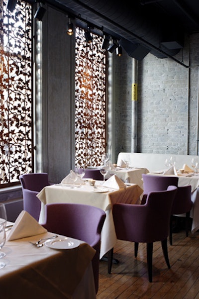 George restaurant has three private dining rooms available for groups of as many as 120 people.