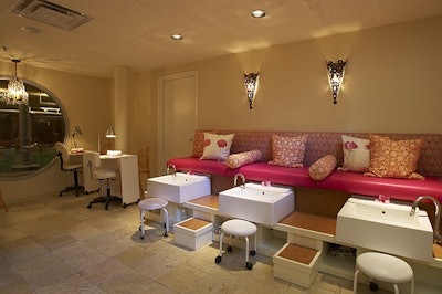 The Sweetgrass Spa offers a full range of spa services.