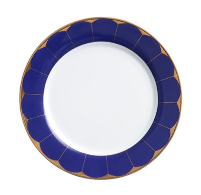 Carousel cobalt blue, $1.10, available from Perfect Settings in Washington