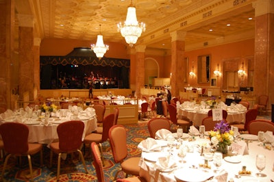 Organizers moved the event, which drew more than 100 guests, into the Fairmont Royal York's Imperial Room this year.