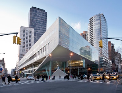 Reimagined by Diller, Scofidio & Renfro, the new Alice Tully Hall has a striking exterior composed of glass.