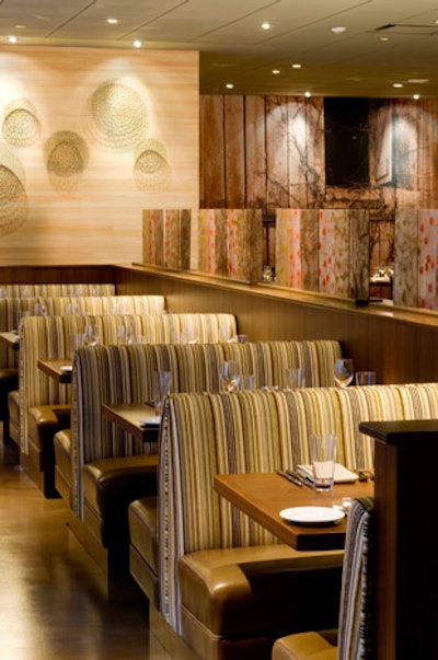 San Francisco's Pucini Group designed the 160-seat interior.