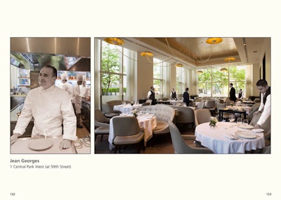Dining in New York contains color photos of chefs and restaurants taken by Dutch photographer Jan Bartlesman.