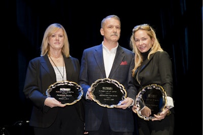 BizBash honored 2009 Hall of Fame inductees (from left) Patricia Lakin, Cameron Hawkins, and Samantha Brickman.