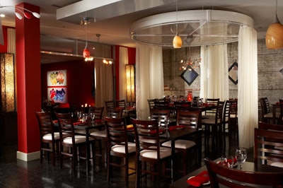 One Up Restaurant and Lounge has three private dining rooms that hold up to 20 people each.