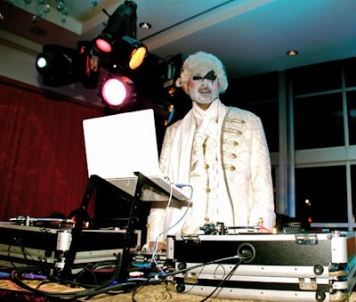 DJ Misha performed modern music with the Urban Gypsies.