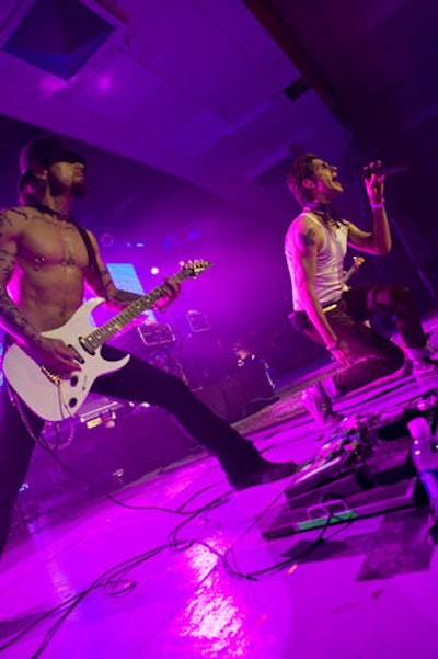 The band may have broken up on three different occasions, but Jane's Addiction's Dave Navarro and Perry Farrell set aside their differences for the good of the Playboy and C3 Presents party.