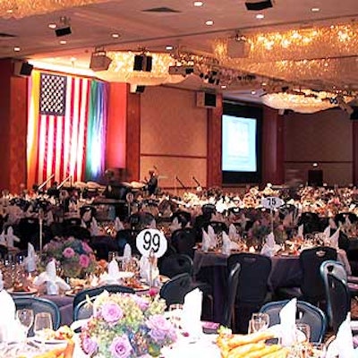 The Imperial Ballroom of the Sheraton New York Hotel & Towers hosted the dinner.