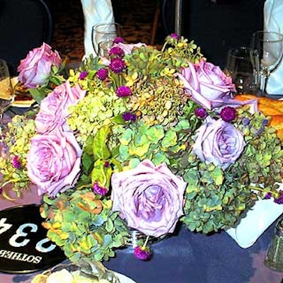 Gregory Bach Design provided the centerpieces.