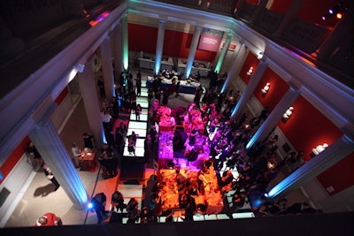 Bartenders from 12 area restaurants and bars had stations on the museum's main level.
