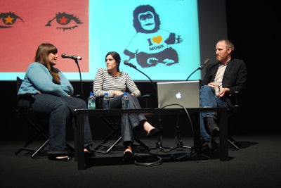 Rodarte's Kate and Laura Mulleavy and artist Mike Mills participated in a conversation at the Hammer Museum.