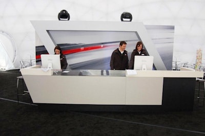 E. Fitz Events constructed all furniture and displays to comply with Audi's strict corporate identity guide.