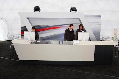 E. Fitz Events constructed all furniture and displays to comply with Audi's strict corporate identity guide.