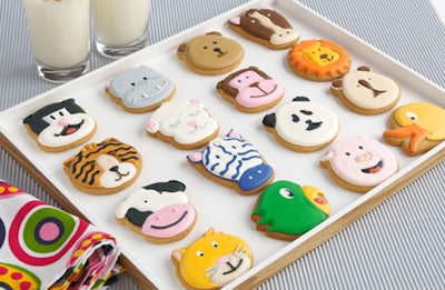 Eleni's hand-painted animal cookies cost about $4 each and are available by mail.