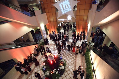 More than 1,200 guests gathered at the JW Marriott Hotel after the award show at the nearby Warner Theater.