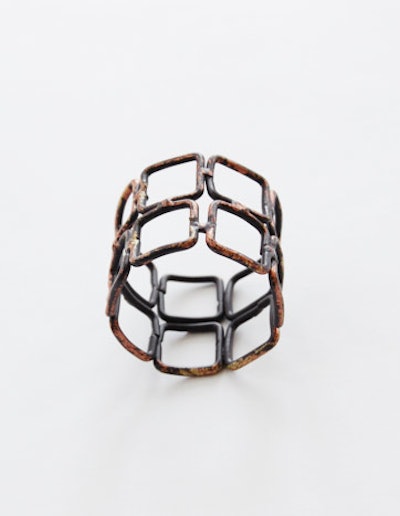 Square wire ring, $1.30, from Classic Party Rentals in San Francisco