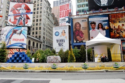 Marcal hoped the unique juxtaposition of wildlife and Times Square would attract more visitors to the installation.