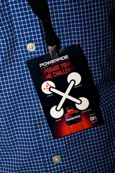 Participants received badges, which were stamped after they finished each challenge. Completed badges were entered into a raffle to win prizes, including a $62,000 giveaway.