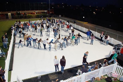 A melt-proof ice rink from BH Skating Parks International