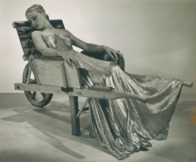 Man Ray's 'Model in Dominguez' Wheelbarrow' (1937) is among the works that will be on display at the A.G.O. from May 9 through August 30.