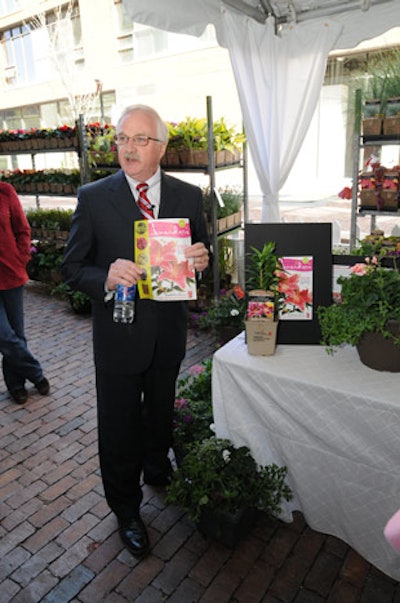 Peter Cantley, vice president of floral and garden for Loblaws Companies, highlighted some of the products featured in the Insider's Report.