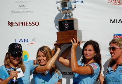The Equus Builders-sponsored women's team took home the inaugural cup.