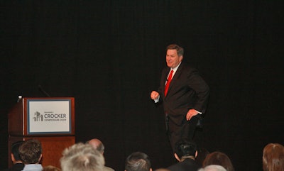 AEG president and C.E.O. Timothy Leiweke spoke at a session.