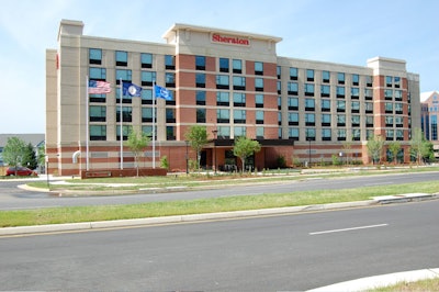 The 184-room Sheraton Herndon Dulles Airport Hotel is located at the gateway to the Dulles Technology Corridor.