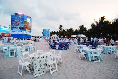 The event took over two blocks of Lummus Park on the beach from 7th to 9th Streets.