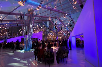 Heffernan Morgan designed the clear tent that housed the Modern Wing Opening Gala.