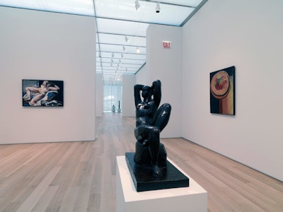 The modern gallery houses European painting and sculpture.
