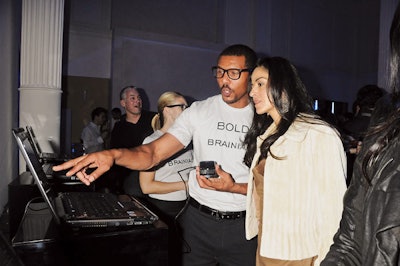 A geek squad, called 'Bold Brainiacs,' at a Blackberry launch in New York