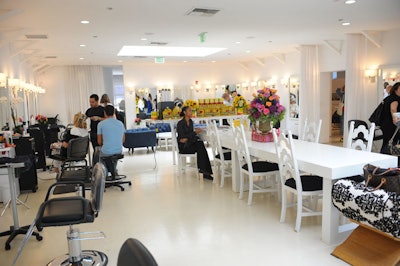 The Byron & Tracey Salon in Beverly Hills offered hairstyling and freebies at its summer kickoff event.