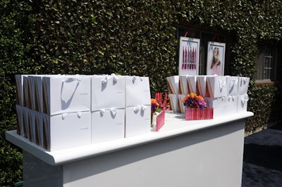 Guests picked up gifts at the salon from the likes of Covergirl and Carrera Vintage Sunglasses.