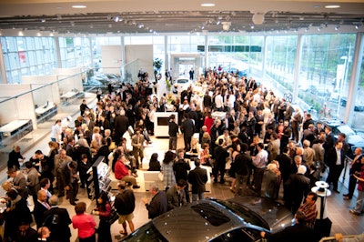 More than 700 guests attended the grand opening of the Audi Downtown Toronto dealership on Bayview Avenue.