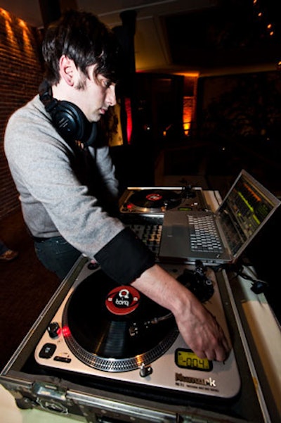 DJ Michael Savant played house music until last call at 2 a.m.